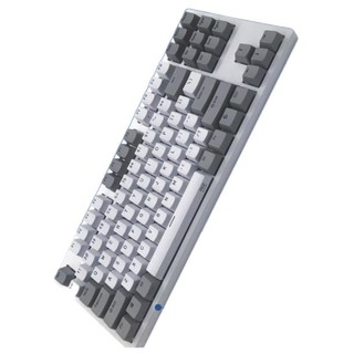 NIZ 宁芝 X87 87键 有线静电容键盘 35g 防水款 灰白色 无光