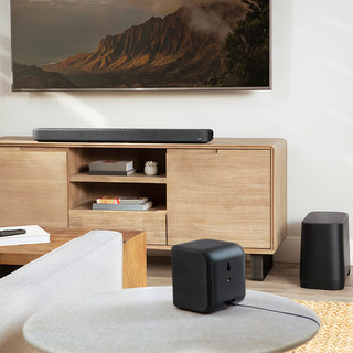 polk 普乐之声 True Surround III 无线音箱套装 黑色