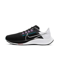 NIKE 耐克 Air Zoom Pegasus 38 男子跑鞋 CW7356-003 黑色/白色/蓝色 47.5