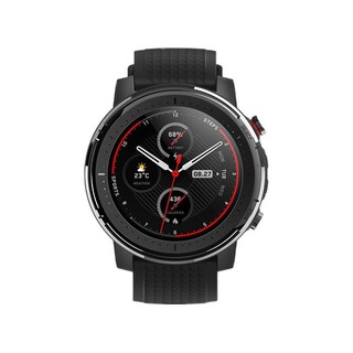 AMAZFIT 跃我 A1928 标准版 智能手表 48.6mm 黑色 黑色硅胶表带(GPS、NFC）