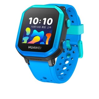 HUAWEI 华为 儿童手表 3S 智能手表 42mm 蓝色塑胶表壳 冰山蓝硅胶表带 (北斗、GPS)