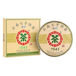 中茶 云南七子饼茶 7541 普洱生茶 150g