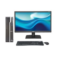 acer 宏碁 商祺 SQX4270 20英寸 台式机 黑色(酷睿i5-11400、GT730、8GB、1TB HDD、风冷)