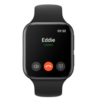 OPPO Watch eSIM智能手表 41mm 浅绿 铝合金 浅绿橡胶表带（北斗、GPS、NFC)