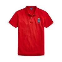 RALPH LAUREN 拉尔夫·劳伦 女士短袖POLO衫 WMPOKNINN820332 红色 S