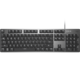 logitech 罗技 K845 104键 有线机械键盘 黑色 Cherry青轴 单光