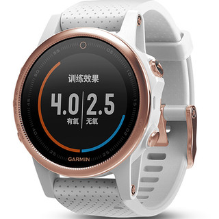 GARMIN 佳明 Fenix 5S 运动手表 玫瑰金 42mm