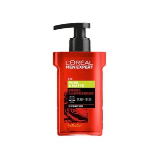 L'OREAL PARIS 巴黎欧莱雅 男士火山岩平衡洁面抗痘冻 160ml