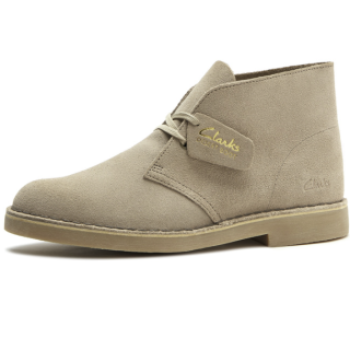 Clarks 其乐男士中筒工装靴 沙色41 5 报价价格评测怎么样 什么值得买