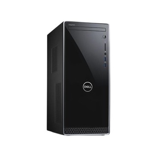 DELL 戴尔 灵越 3670 台式机 黑色 (酷睿i7-9700、核芯显卡、8GB+傲腾16GB、1TB HDD、风冷)