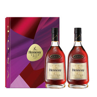 Hennessy 轩尼诗 V.S.O.P 干邑白兰地 40%vol 700ml*2瓶 牛年特别版礼盒