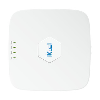 iKuai 爱快 IK-H15 双频1200M 企业级千兆无线路由器 Wi-Fi 5（802.11ac）单个装 白色