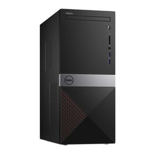 DELL 戴尔 成就 3671 九代酷睿版 21.5英寸 商务台式机 黑色 (酷睿i3-9100、核芯显卡、4GB、256GB SSD+1TB HDD、风冷)