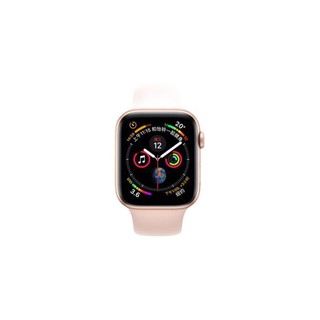 Apple 苹果 Watch Series 5 智能手表 44mm GPS+蜂窝网络版 金色铝金属表壳 粉砂色运动型表带（血压、GPS、血氧、ECG）