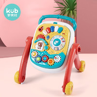 PLUS会员：kub 可优比 宝宝学步车+2本洞洞书