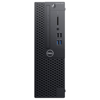 DELL 戴尔 OptiPlex 3060 SFF 八代酷睿版 19.5英寸 商务台式机 黑色 (酷睿i3-8100、核芯显卡、4GB、1TB HDD、风冷)