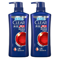 88VIP：CLEAR 清扬 多效水润养护型男士去屑洗发露