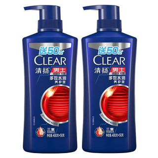 CLEAR 清扬 多效水润养护型男士去屑洗发露