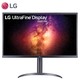LG 乐金 31.5英寸 全球首台OLED显示器 4K 10.7亿色 HDR400 Type-C 90W反向充电 99%P3 显示器32EP950