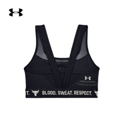 UNDER ARMOUR 安德玛 ROCK系列 女士运动内衣 1359258-001 黑色 L