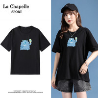 La Chapelle 拉夏贝尔 女宽松纯棉T恤