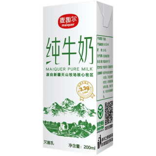 Maiquer 麦趣尔3 3g乳蛋白纯牛奶0ml 盒 报价价格评测怎么样 什么值得买