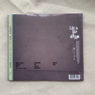 正版张学友 Life is like a dream CD 环保版原版原装试音发烧碟HI