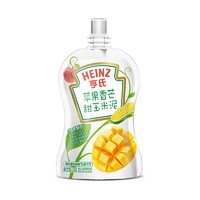 Heinz 亨氏 婴幼儿营养果泥-苹果香芒玉米78g