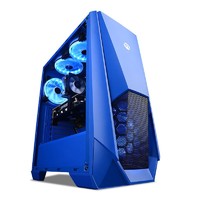 NINGMEI 宁美 魂 G15 PRO 游戏台式机 蓝色 (酷睿i5-10400F、GV-N1030D4、8GB、256GB SSD、风冷)