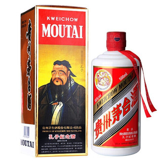 MOUTAI 茅台 贵州茅台酒 孔子纪念酒 53度 500ml 单瓶装 酱香型白酒