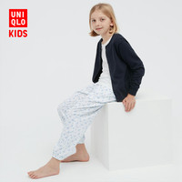 UNIQLO 优衣库 女童印花长裤