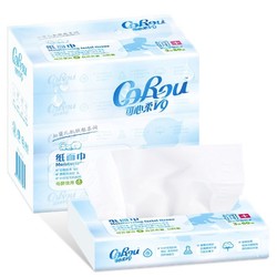 CoRou 可心柔 V9婴儿纸巾 3层60抽5包