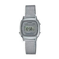 88VIP：CASIO 卡西欧 Analogue 指针系列 LA670WEM-7DF 石英钢带手表