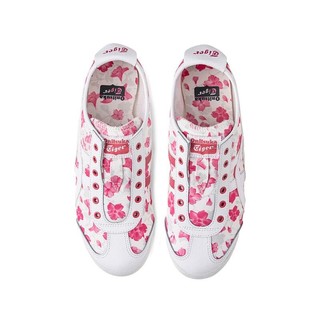 Onitsuka Tiger 鬼塚虎 樱花限定女鞋一脚蹬运动休闲鞋MEXICO 66 SLIP-ON 粉色 36