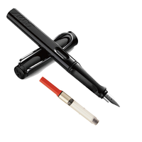 LAMY 凌美 狩猎者系列钢笔 亮黑色 EF尖+吸墨器