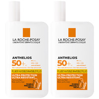 LA ROCHE-POSAY 理肤泉 特护轻盈防晒乳SPF50+ PA++++ 50ml*2