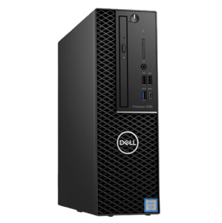 DELL 戴尔 T3430 台式机 黑色(酷睿i5-8500、核芯显卡、8GB、2TB HDD、风冷)