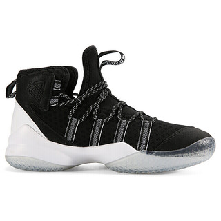 PEAK 匹克 Basketball 男子篮球鞋 DA830551 黑白 40