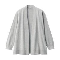 MUJI 无印良品 女士针织衫 BAD53A0S 灰色 XL