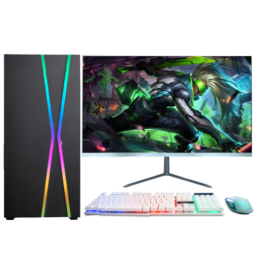 hiapad 狄派 DP01P65 24英寸 台式机 黑色(至强E5-2630、GTX 1050 2GB、8GB、240GB SSD、风冷)