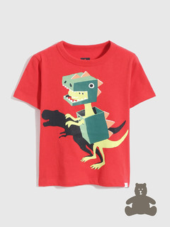 Gap 盖璞 布莱纳系列 玩童之选 动物印花短袖T恤