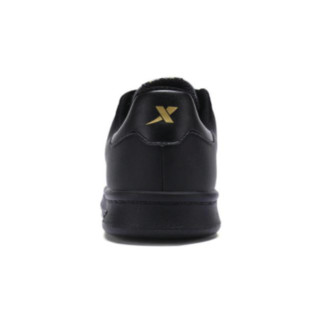 XTEP 特步 女子运动板鞋 983218319266 黑色 35