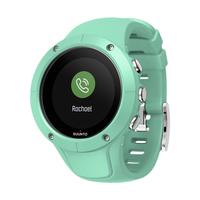 SUUNTO 颂拓 Spartan颂拓斯巴达 Trainer WHR 智能手表 46mm 绿色表壳 绿色硅胶表带(GPS、心率监测)