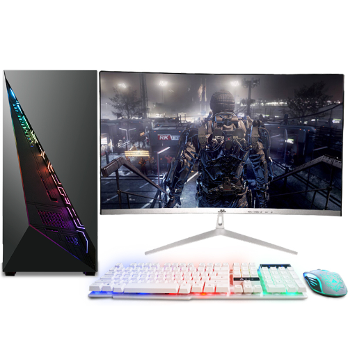 hiapad 狄派 DP01P86 23.8英寸 台式机 黑色(酷睿i7-850、GTX 1050 2G、8GB、240GB SSD、风冷)