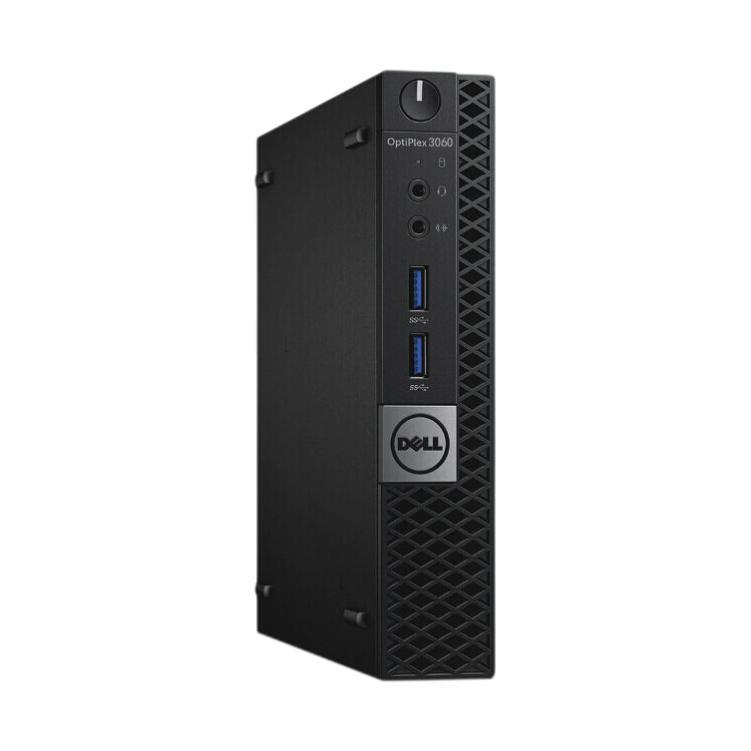 DELL 戴尔 OptiPlex 3060 MFF 台式机 黑色(酷睿i3-8100、核芯显卡、4GB、128GB SSD、风冷)