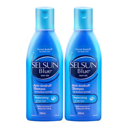 Selsun blue 澳洲selsun去屑洗发水露膏止痒控油蓬松正品男无硅油硫化硒selune
