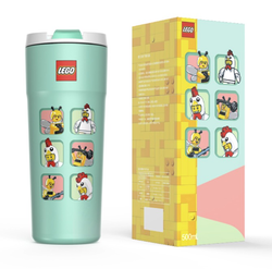 LEGO 乐高 经典创意系列 IP限定保温杯 HE-500-8 表情头像真空咖啡杯 500ML