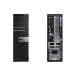 DELL 戴尔 OptiPlex 5050 SFF 台式机 黑色(酷睿i5-7500、核芯显卡、8GB、1TB HDD、风冷)