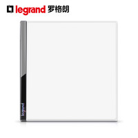 京东PLUS会员：TCL-legrand TCL-罗格朗 罗格朗逸远系列开关插座面板 素月白开关面板墙壁照明开关 单开单控