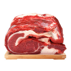 艾克拜尔 牛腩肉1kg进口原切整块 新鲜 草饲牛肉生鲜  500g*2